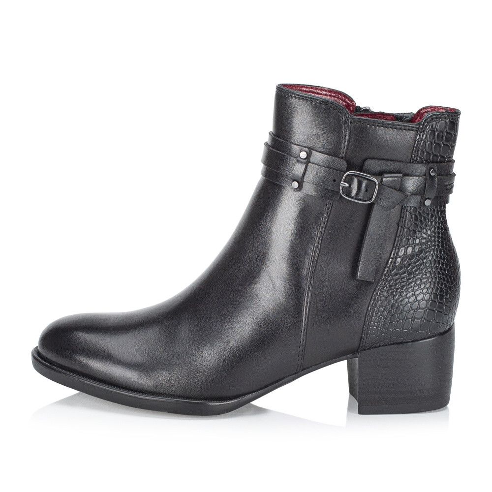 detail Dámská kotníková obuv TAMARIS 25343-43-001 černá W4