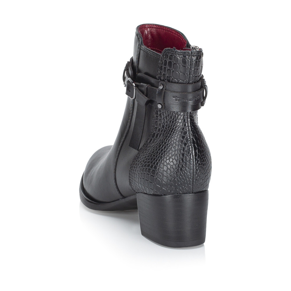 detail Dámská kotníková obuv TAMARIS 25343-43-001 černá W4