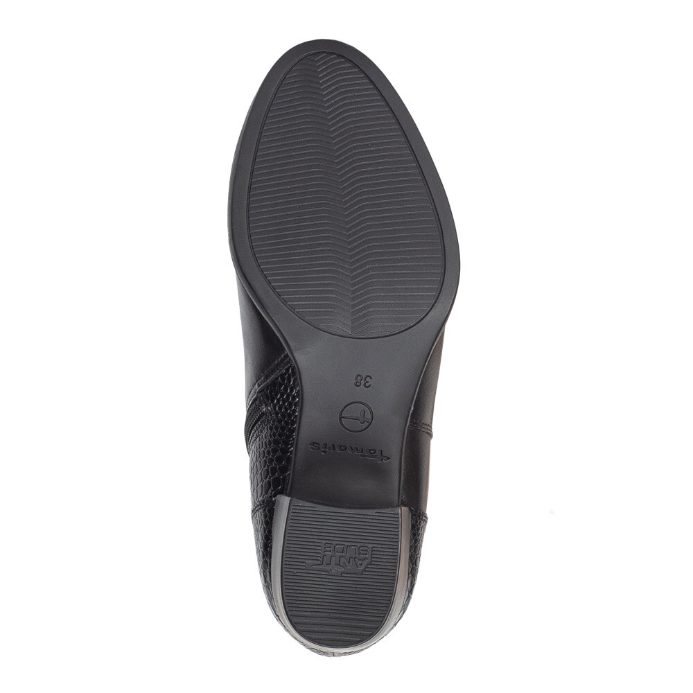 detail Dámská kotníková obuv TAMARIS 25343-43-001 černá W4