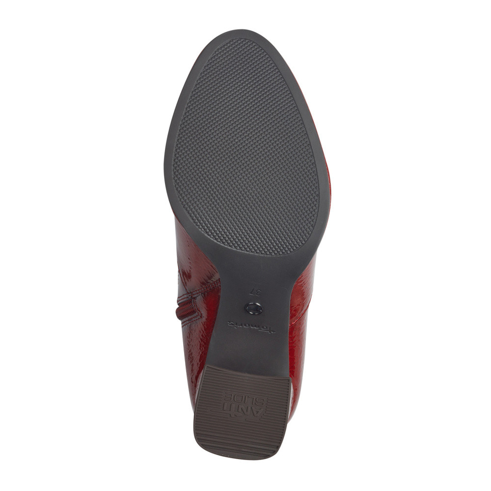 detail Dámská kotníková obuv TAMARIS 1-25357-41   RED PATENT 524   H/W4