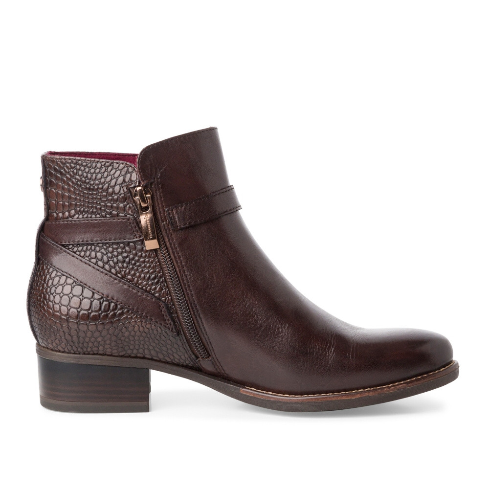 detail Dámská kotníková obuv TAMARIS 25394-43-304 hnědá W4