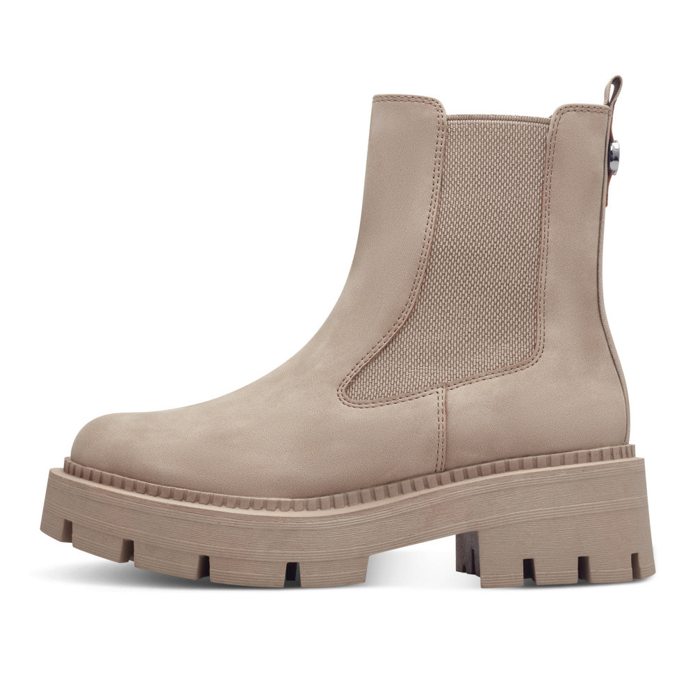 detail Dámská kotníková obuv TAMARIS 25408-41-310 béžová W4