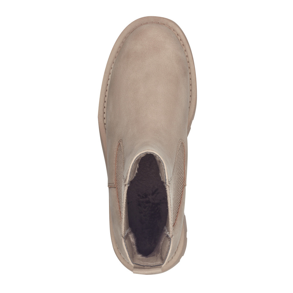 detail Dámská kotníková obuv TAMARIS 25408-41-310 béžová W4