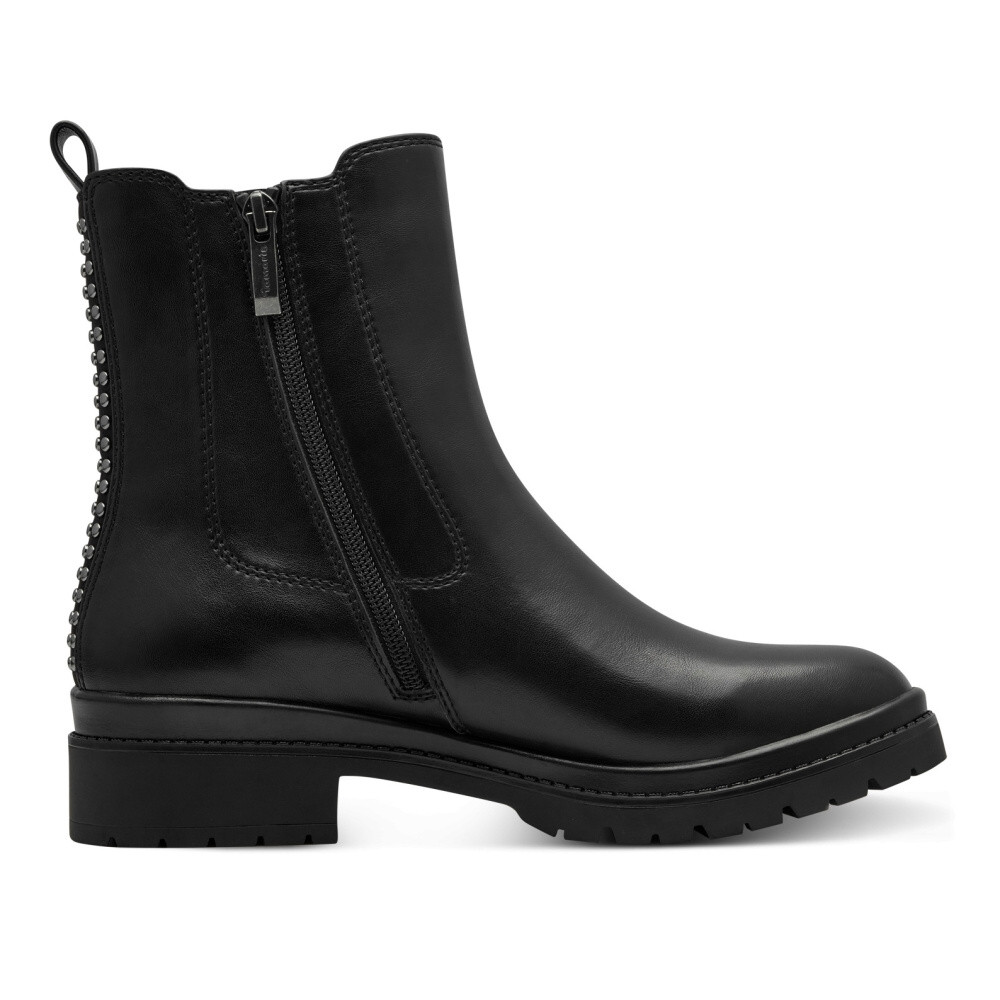 detail Dámská kotníková obuv TAMARIS 25428-43-001 černá W4