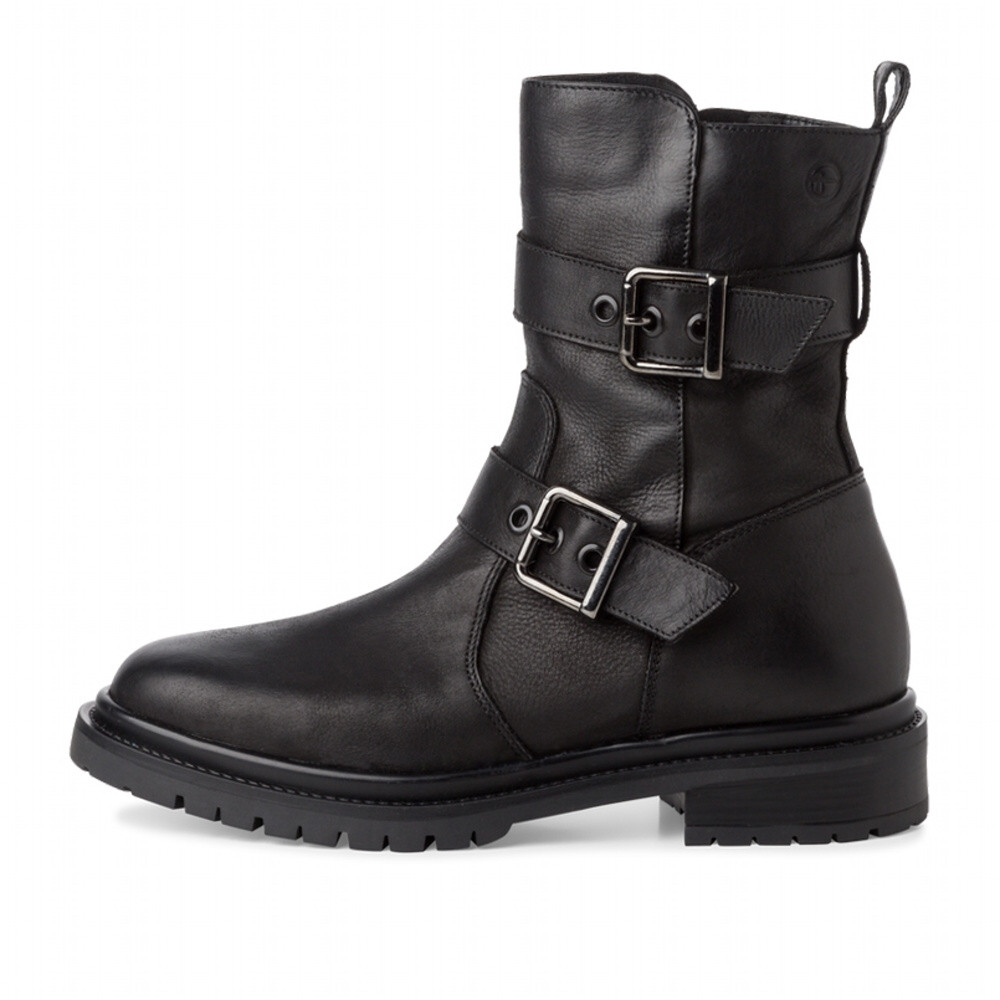 detail Dámská kotníková obuv TAMARIS 25474-43-001 černá W4