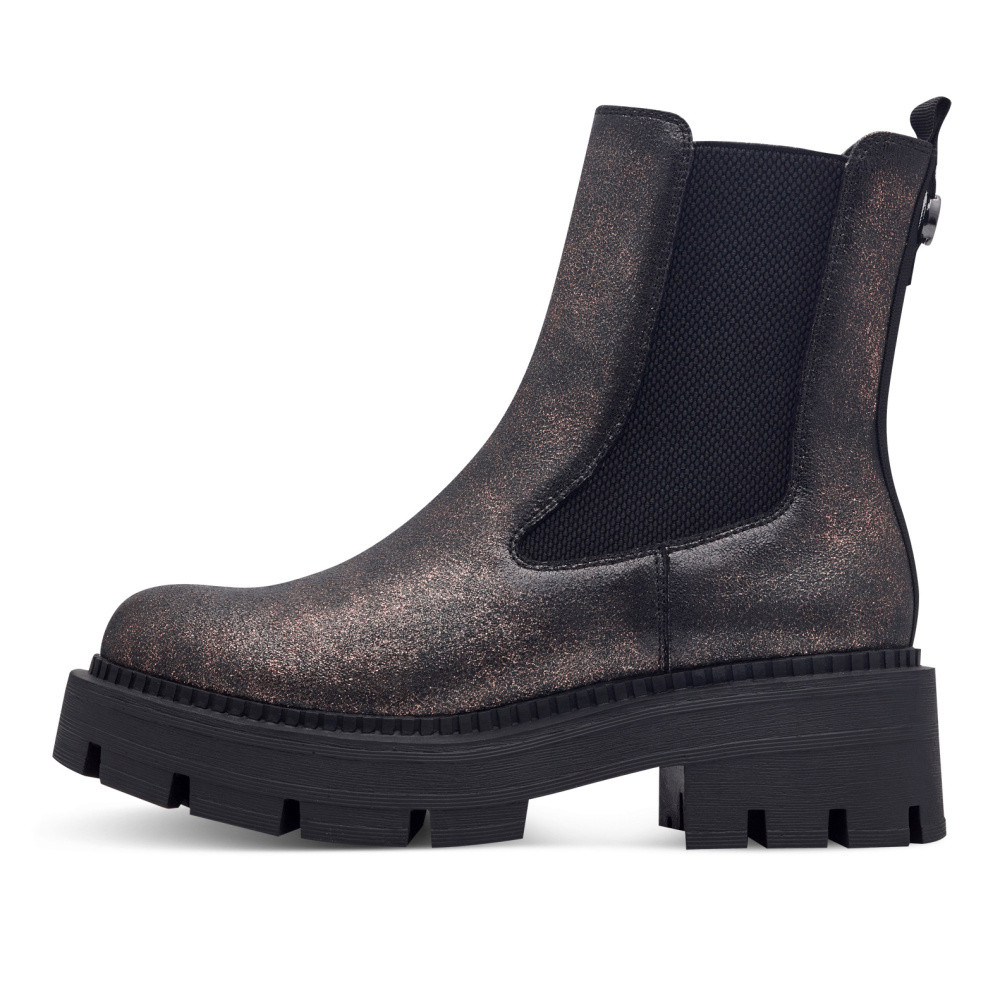 detail Dámská kotníková obuv TAMARIS 25485-43-900 hnědá W4