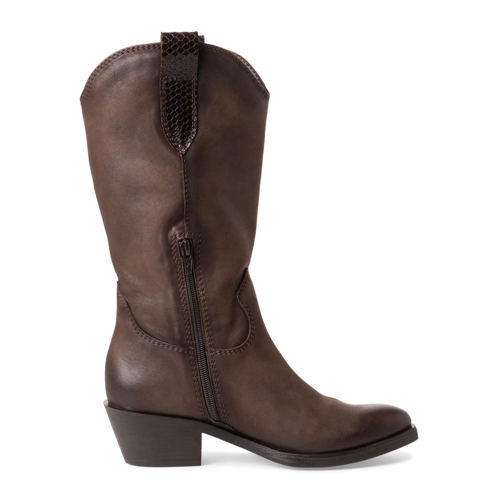 detail Dámské kozačky TAMARIS 25706-43-322 hnědá W4