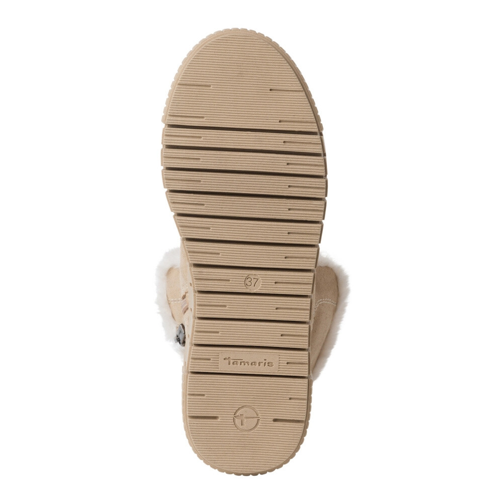 detail Dámská kotníková obuv TAMARIS 26216-43-400 béžová W4