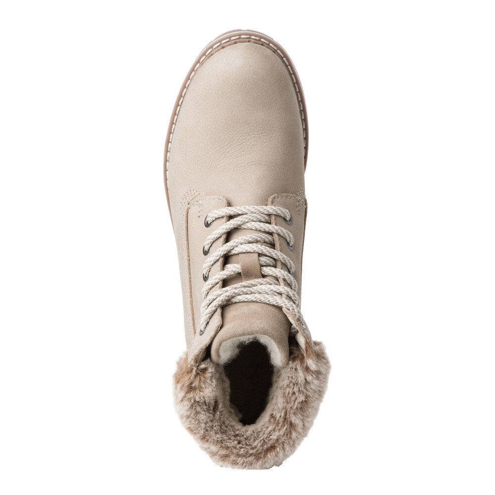 detail Dámská kotníková obuv TAMARIS 26244-41-414 béžová W4