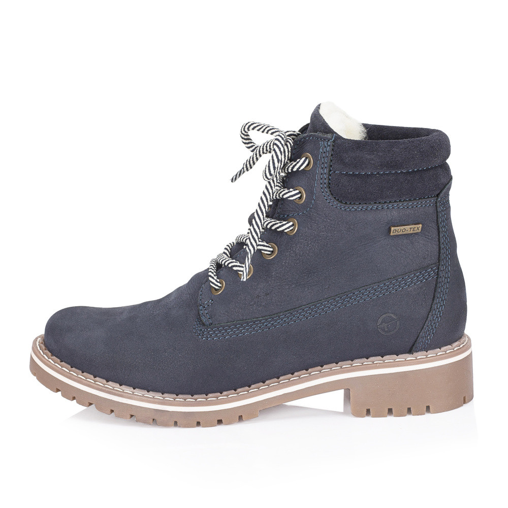 detail Dámská kotníková obuv TAMARIS 26244-41-805 modrá W4