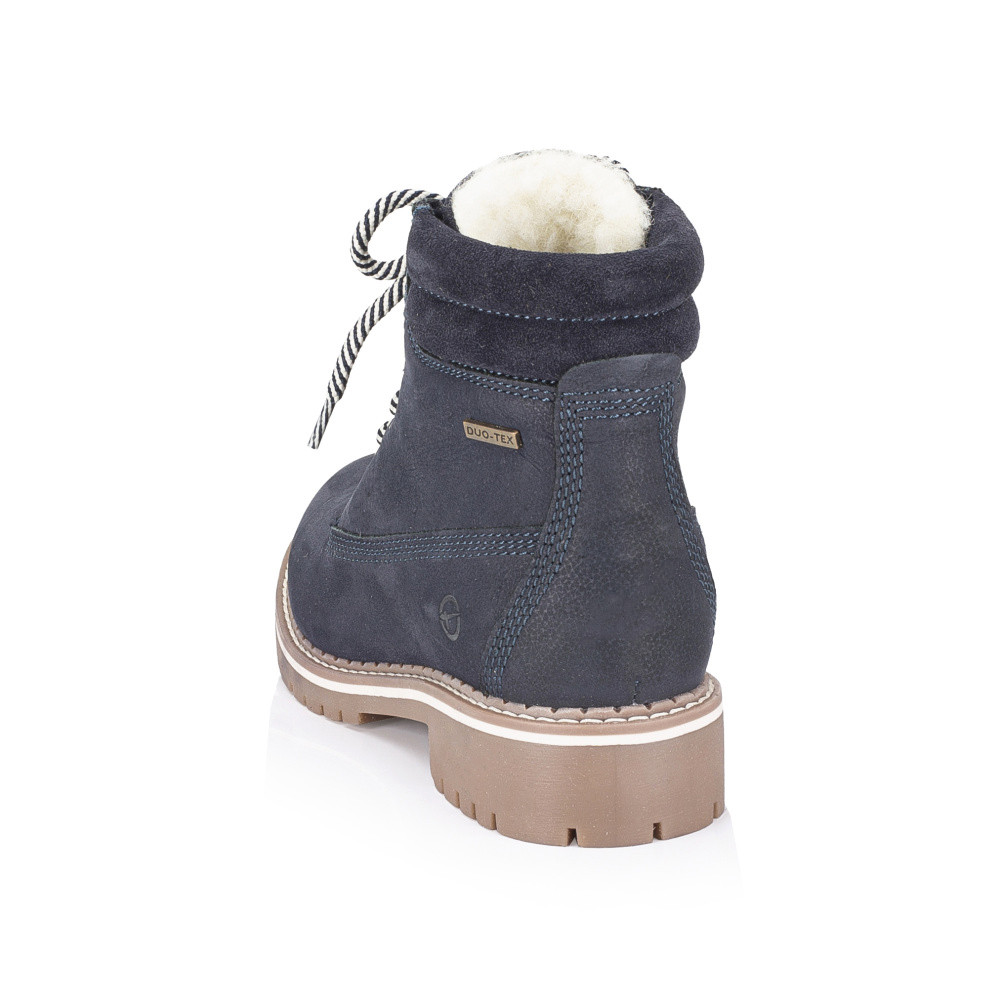 detail Dámská kotníková obuv TAMARIS 26244-41-805 modrá W4