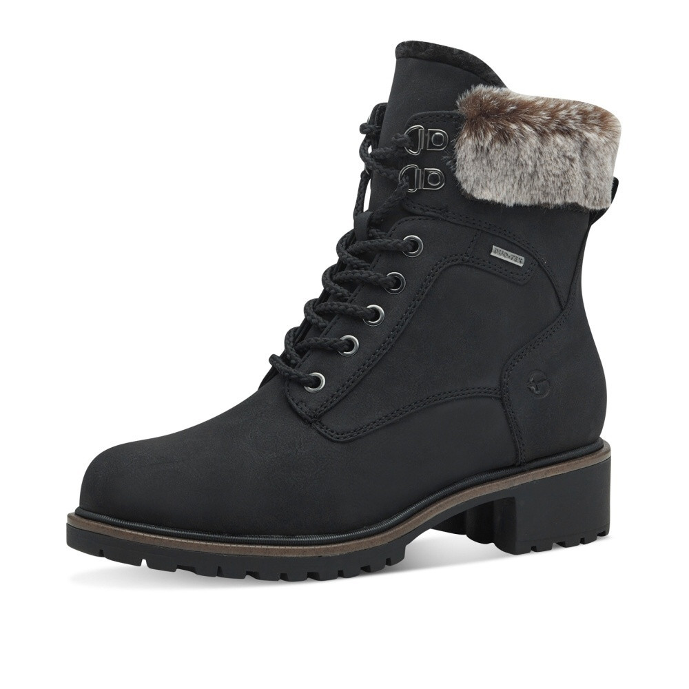 detail Dámská kotníková obuv TAMARIS 26266-43-001 černá W4