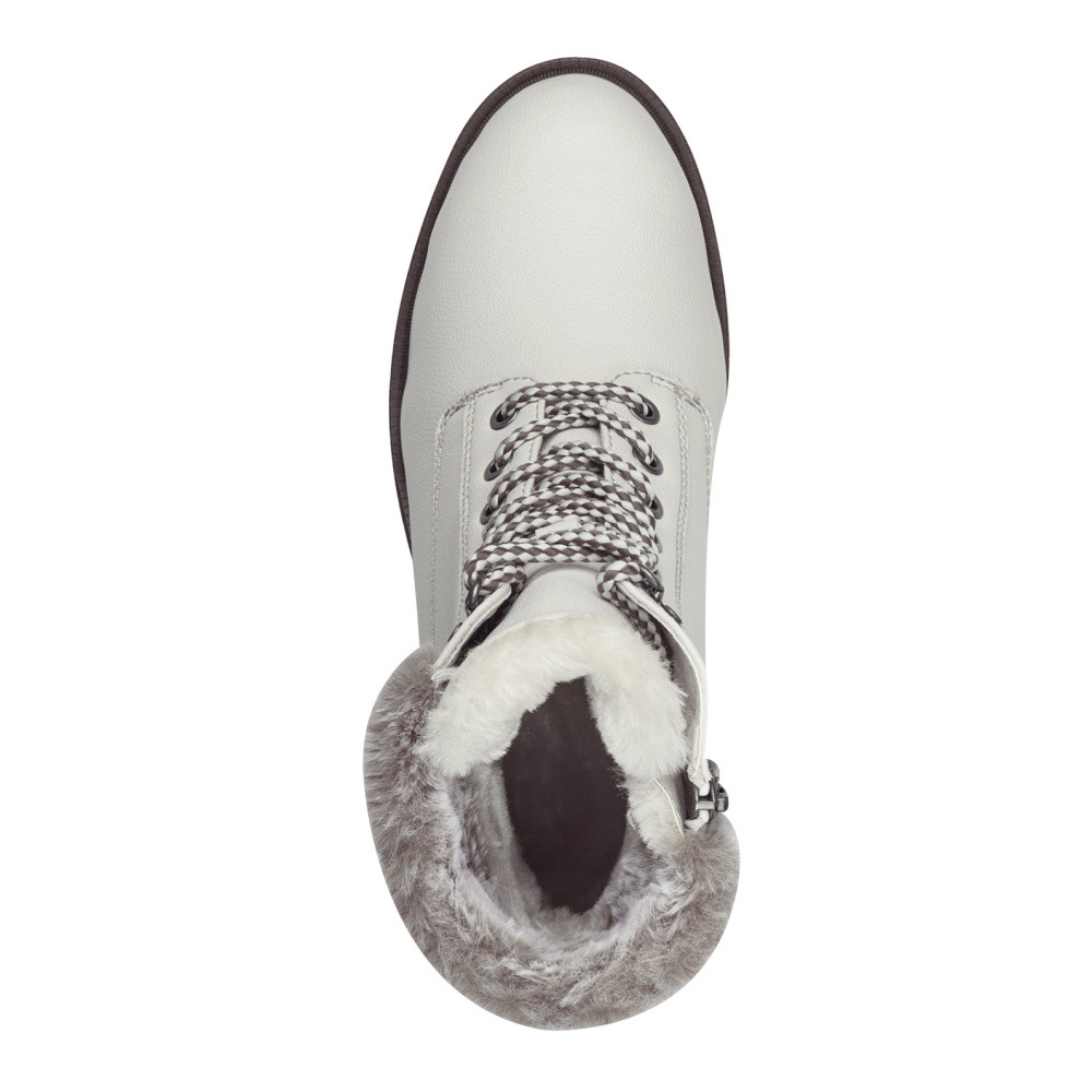 detail Dámská kotníková obuv TAMARIS 26266-43-109 bílá W4