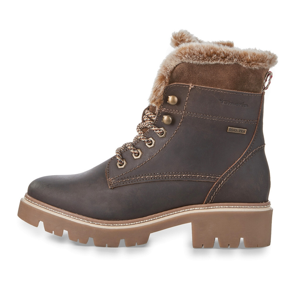 detail Dámská kotníková obuv TAMARIS 26275-43-304 hnědá W4