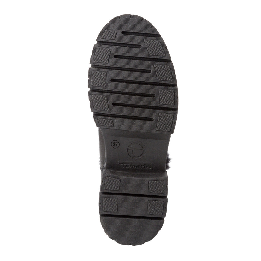 detail Dámská kotníková obuv TAMARIS 1-26407-43   BLACK LEATHER 003   H/W4