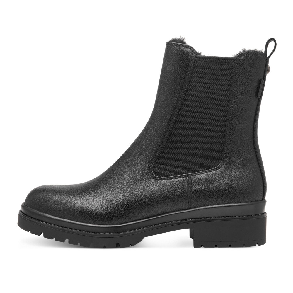 detail Dámská kotníková obuv TAMARIS 1-25051-43   BLACK 001   H/W4