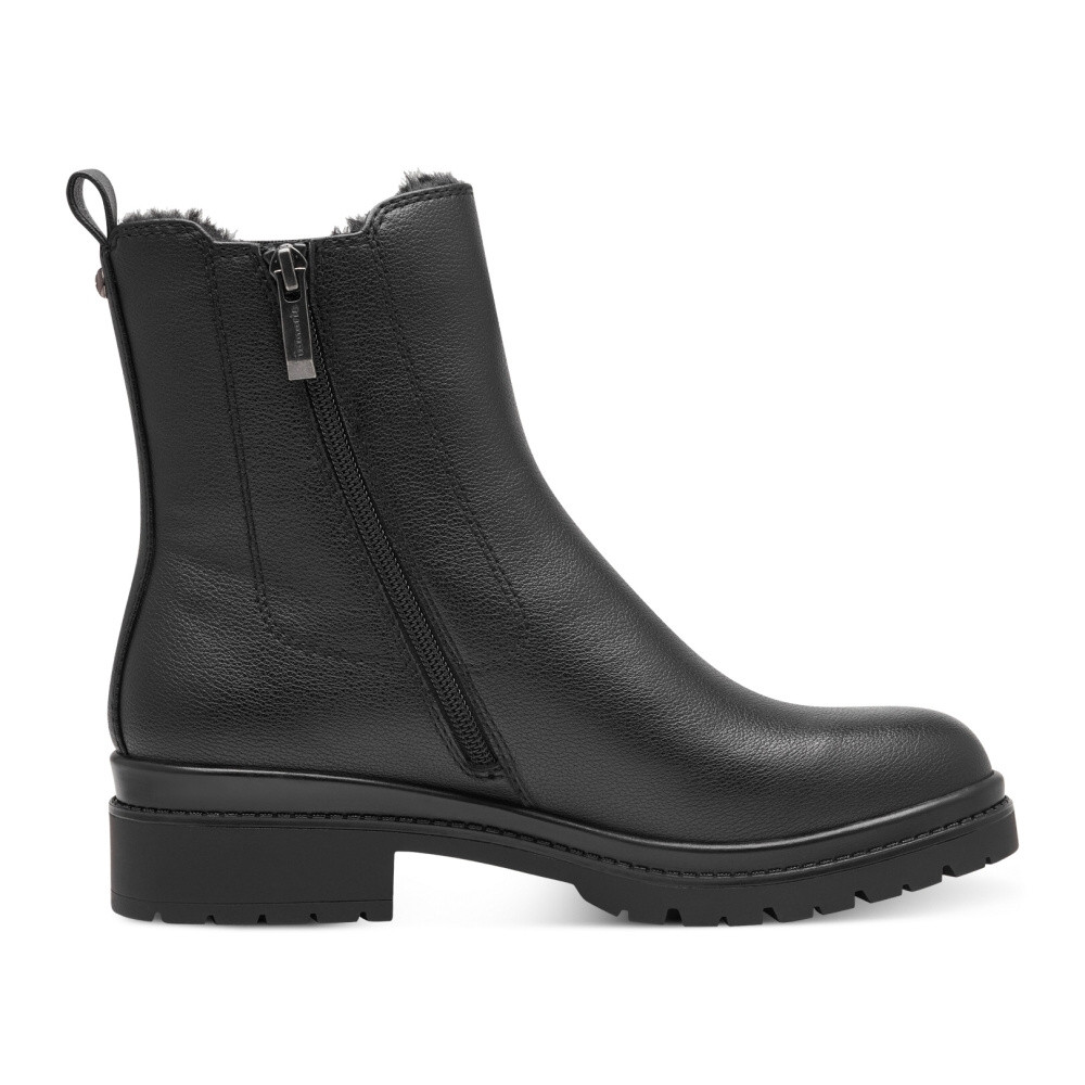 detail Dámská kotníková obuv TAMARIS 1-25051-43   BLACK 001   H/W4