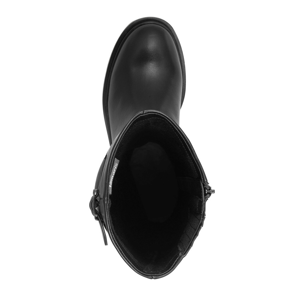 detail Dámské kozačky TAMARIS 1-25513-43   BLACK 001   H/W4