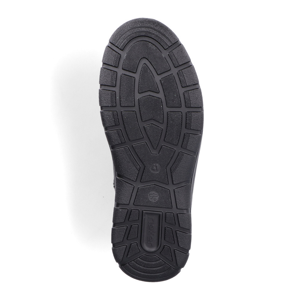 detail Pánská kotníková obuv RIEKER 03610-00 černá W4