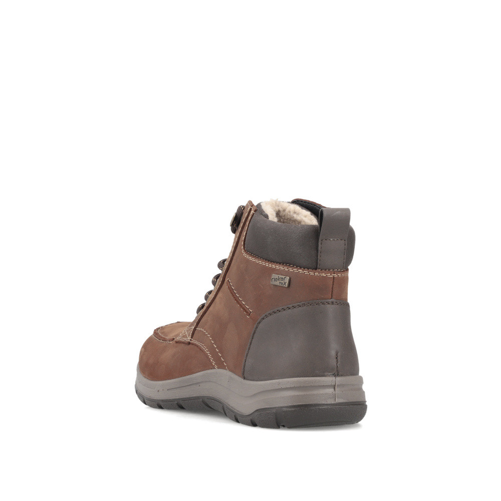 detail Pánská kotníková obuv RIEKER 03610-22 hnědá W5