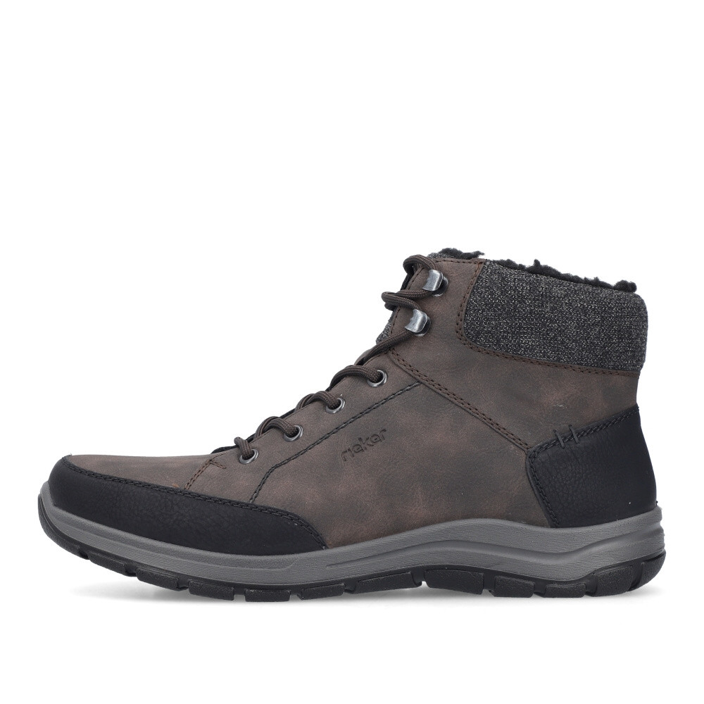 detail Pánská kotníková obuv RIEKER 03640-25 hnědá W5