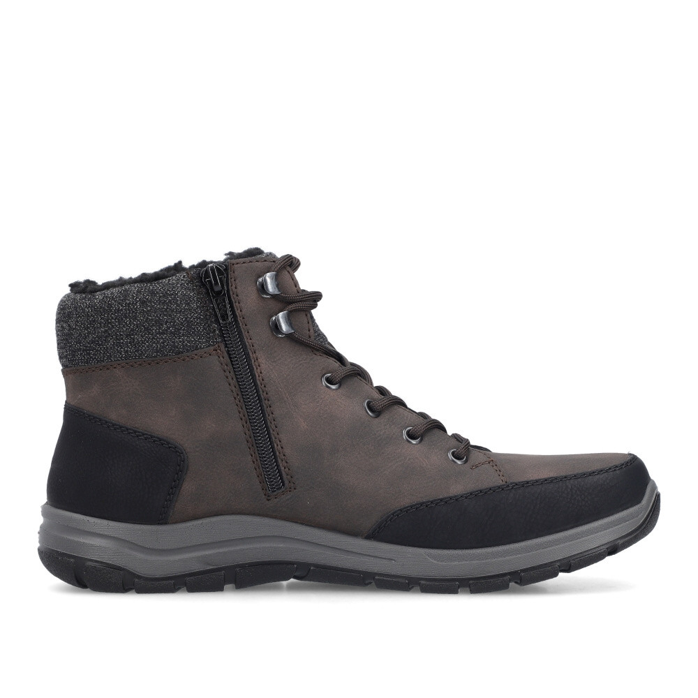 detail Pánská kotníková obuv RIEKER 03640-25 hnědá W5