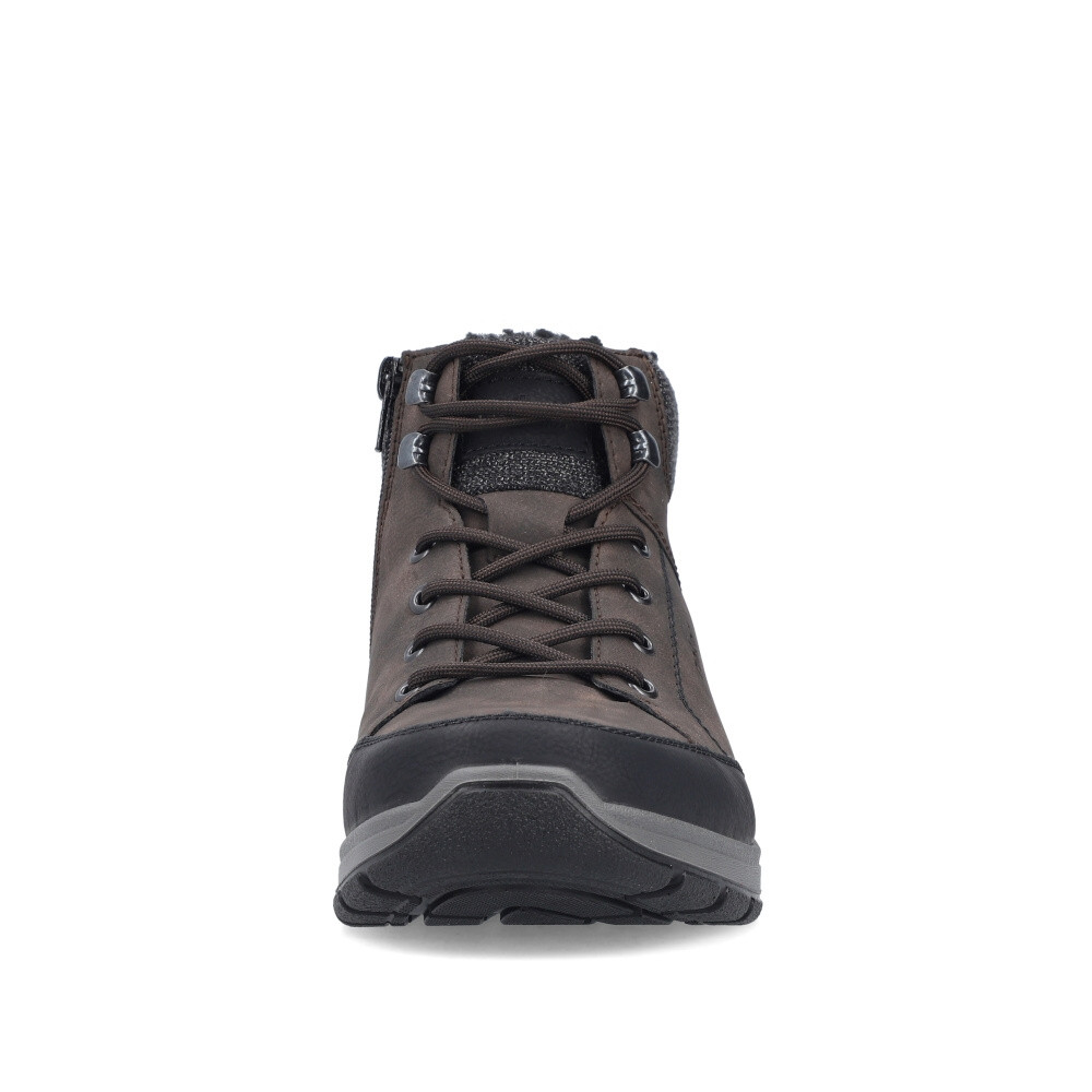 detail Pánská kotníková obuv RIEKER 03640-25 hnědá W5