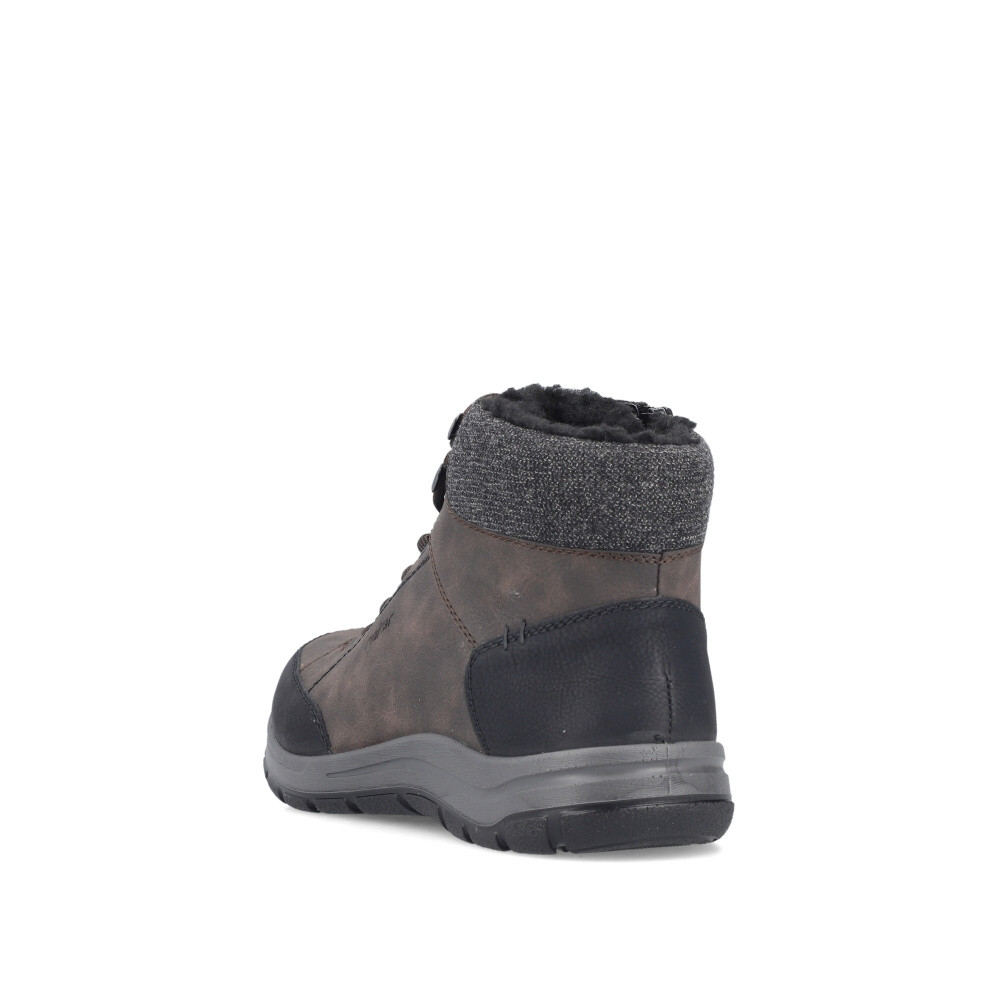 detail Pánská kotníková obuv RIEKER 03640-25 hnědá W5