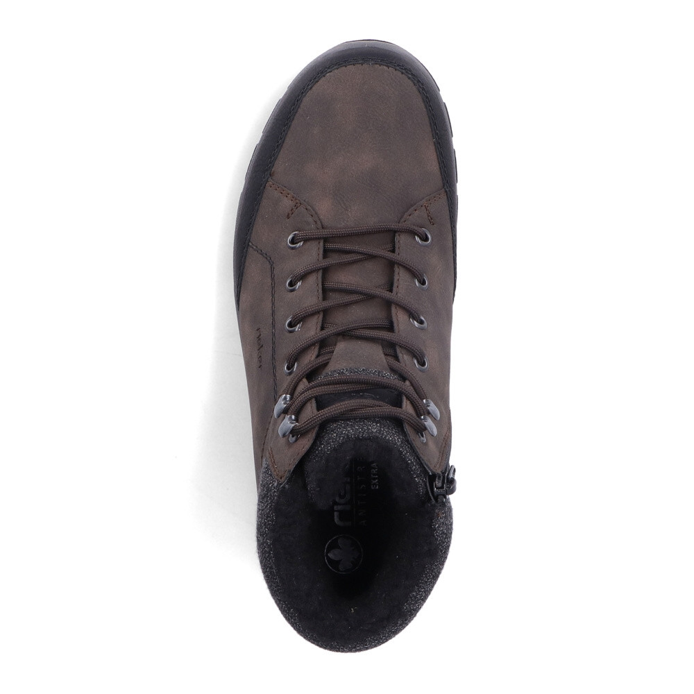 detail Pánská kotníková obuv RIEKER 03640-25 hnědá W5