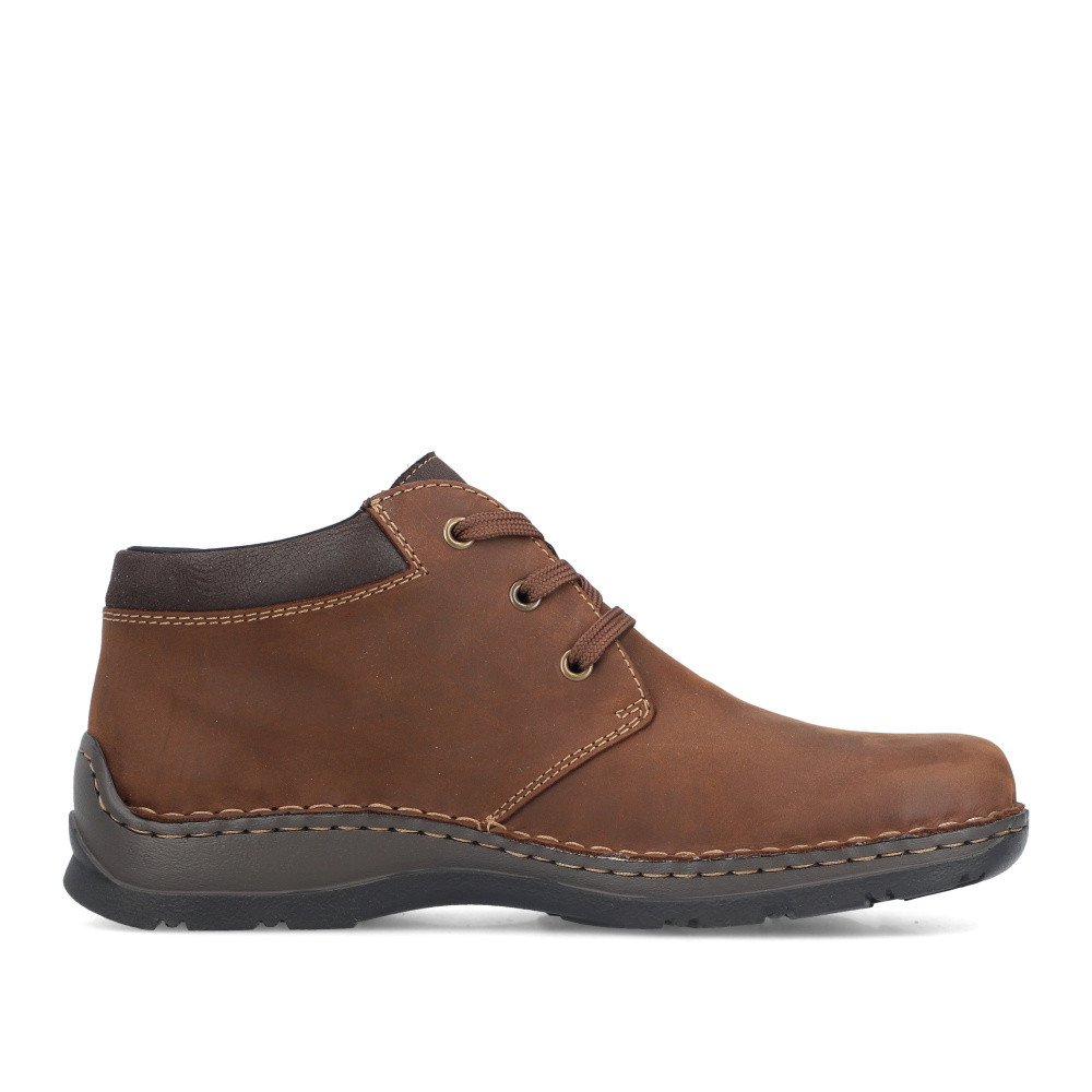 detail Pánská kotníková obuv RIEKER 05342-22 hnědá W4
