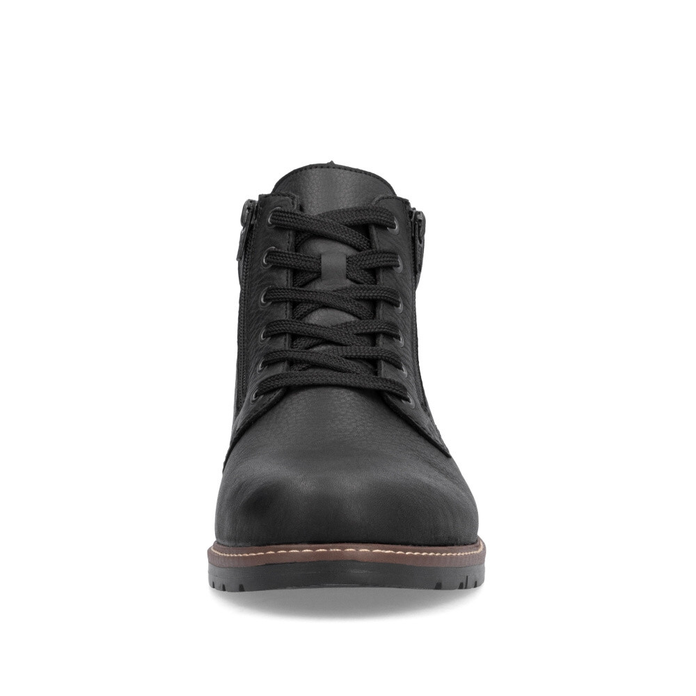 detail Pánská kotníková obuv RIEKER 10503-00 černá W5