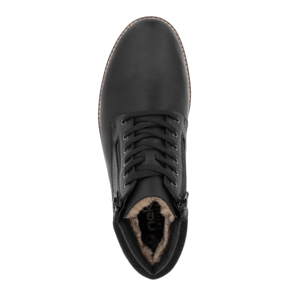 detail Pánská kotníková obuv RIEKER 10503-00 černá W5