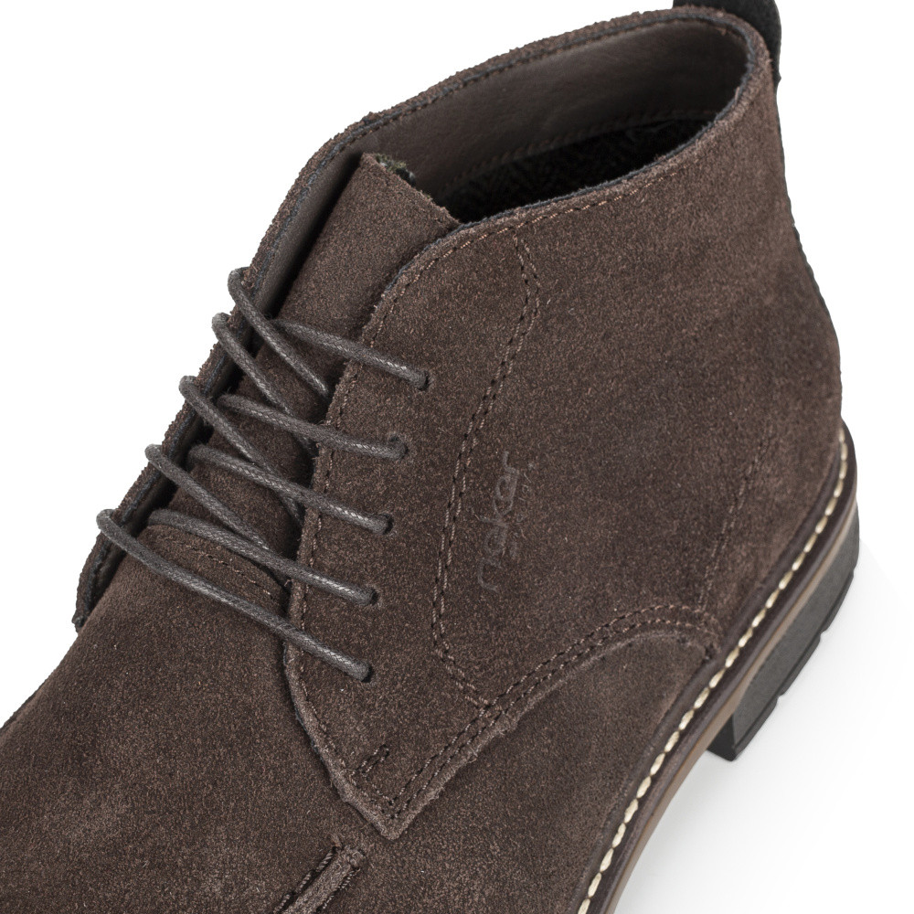 detail Pánská kotníková obuv RIEKER 13700-25   BROWN   H/W4