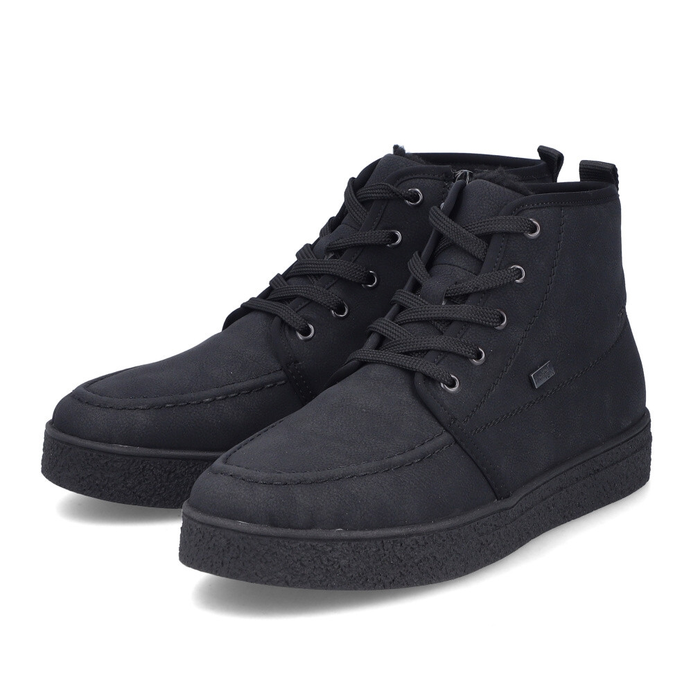 detail Pánská kotníková obuv RIEKER 31030-00 černá W4