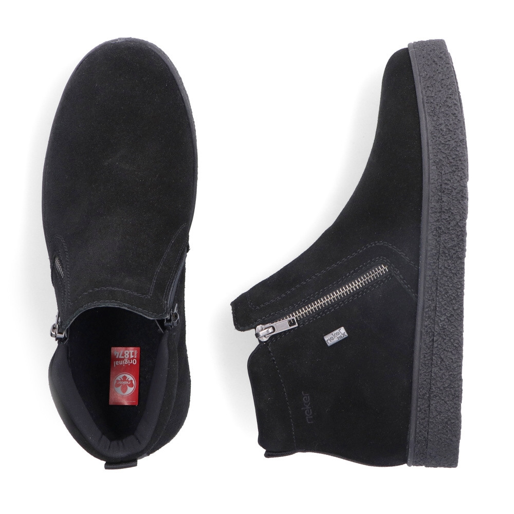 detail Pánská kotníková obuv RIEKER 31051-00 černá W4