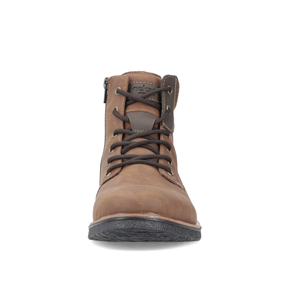 detail Pánská kotníková obuv RIEKER 32030-24 hnědá W4