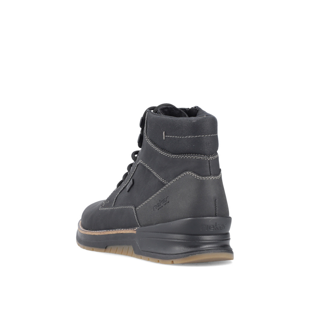 detail Pánská kotníková obuv RIEKER 32330-00 černá W4