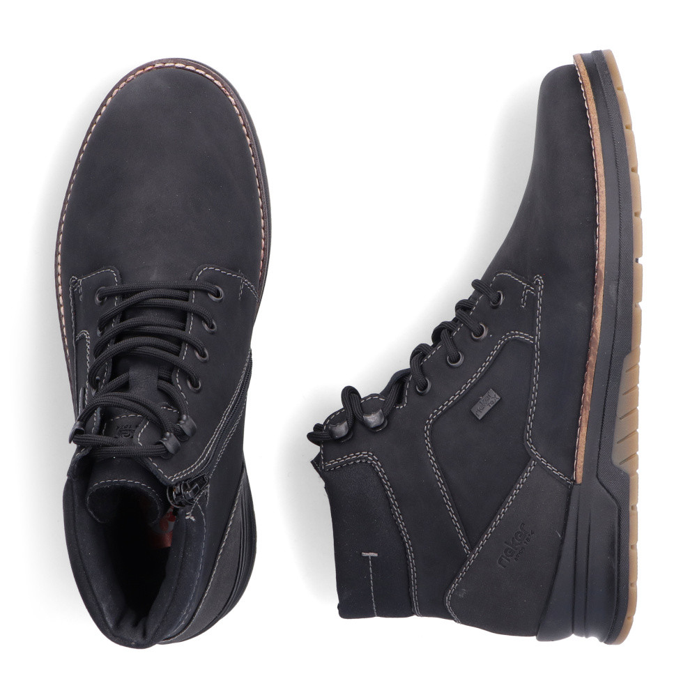 detail Pánská kotníková obuv RIEKER 32330-00 černá W4