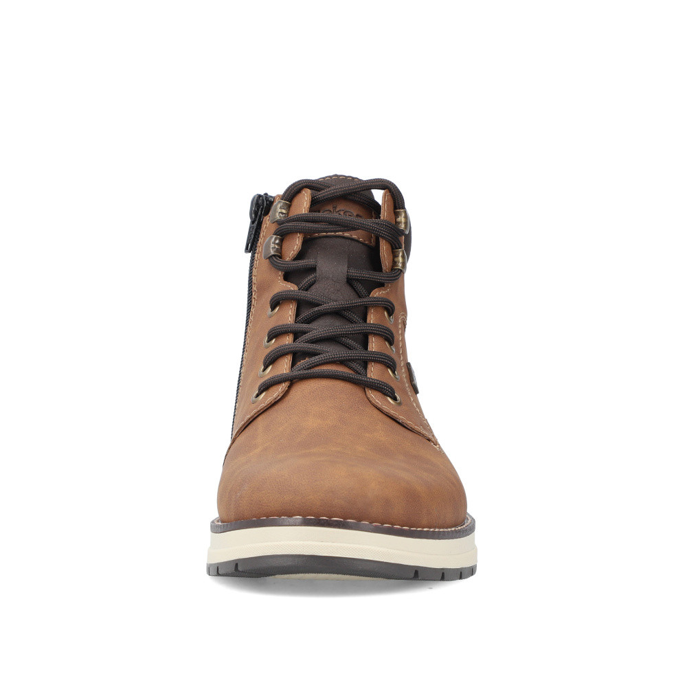 detail Pánská kotníková obuv RIEKER 32330-24 hnědá W4