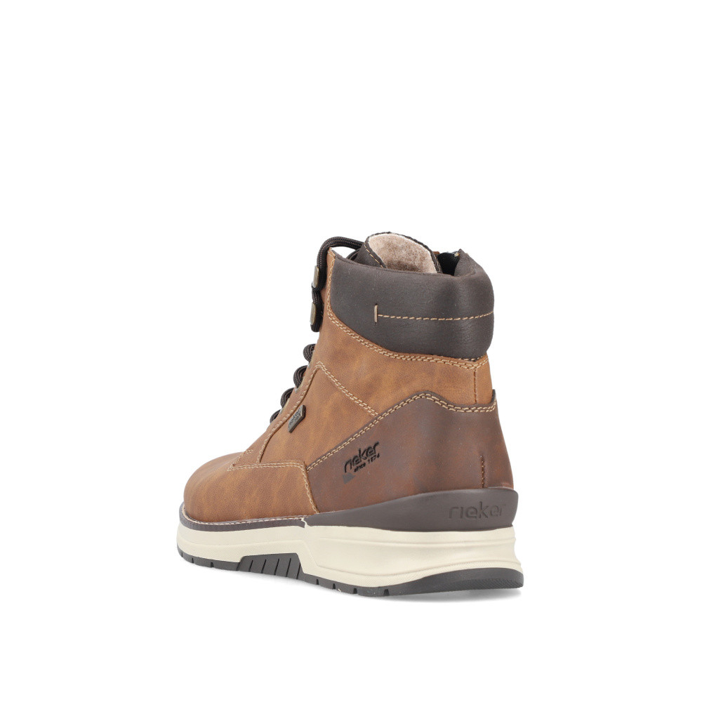detail Pánská kotníková obuv RIEKER 32330-24 hnědá W4