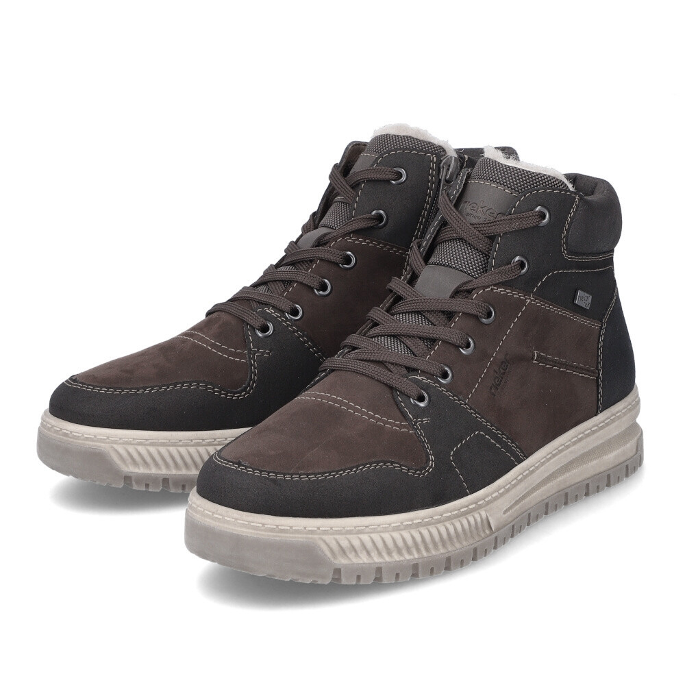 detail Pánská kotníková obuv RIEKER 38540-25 hnědá W4