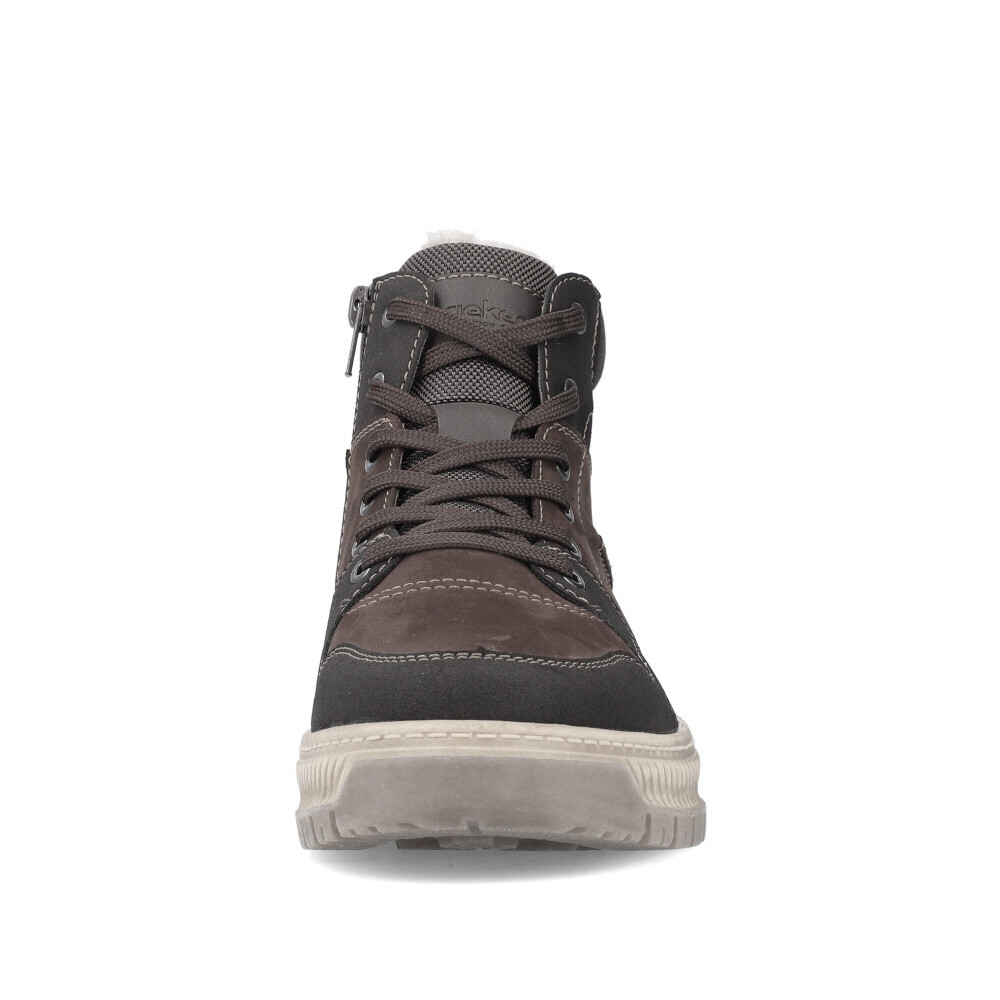 detail Pánská kotníková obuv RIEKER 38540-25 hnědá W4