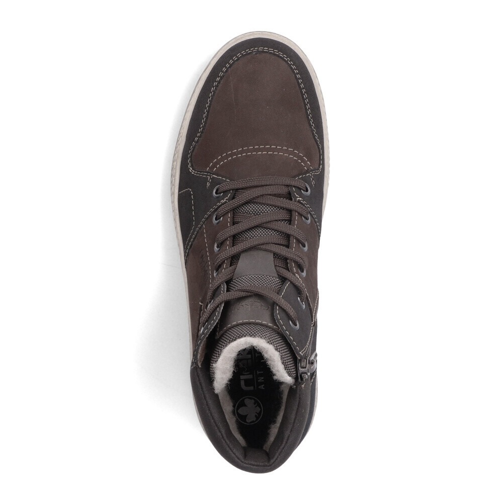 detail Pánská kotníková obuv RIEKER 38540-25 hnědá W4