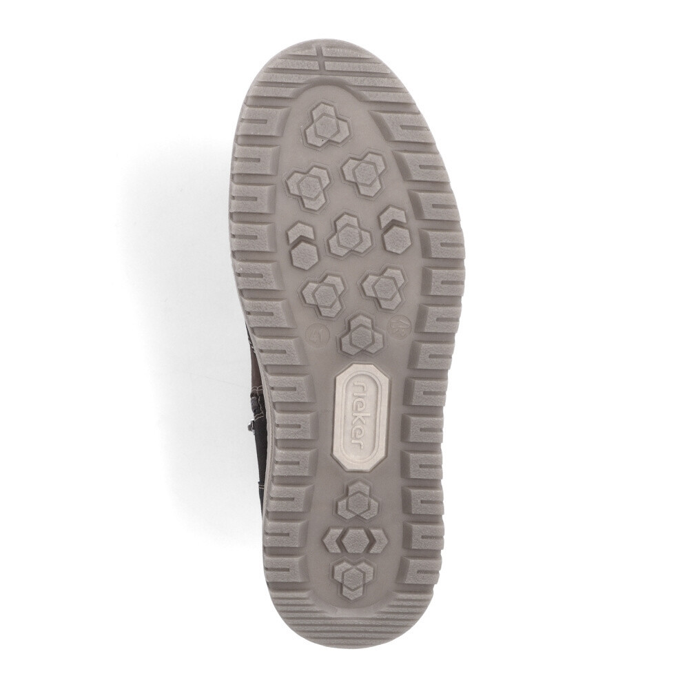 detail Pánská kotníková obuv RIEKER 38540-25 hnědá W4