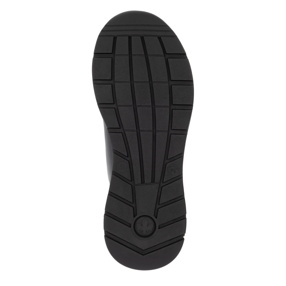 detail Pánská kotníková obuv RIEKER 39604-00 černá W4