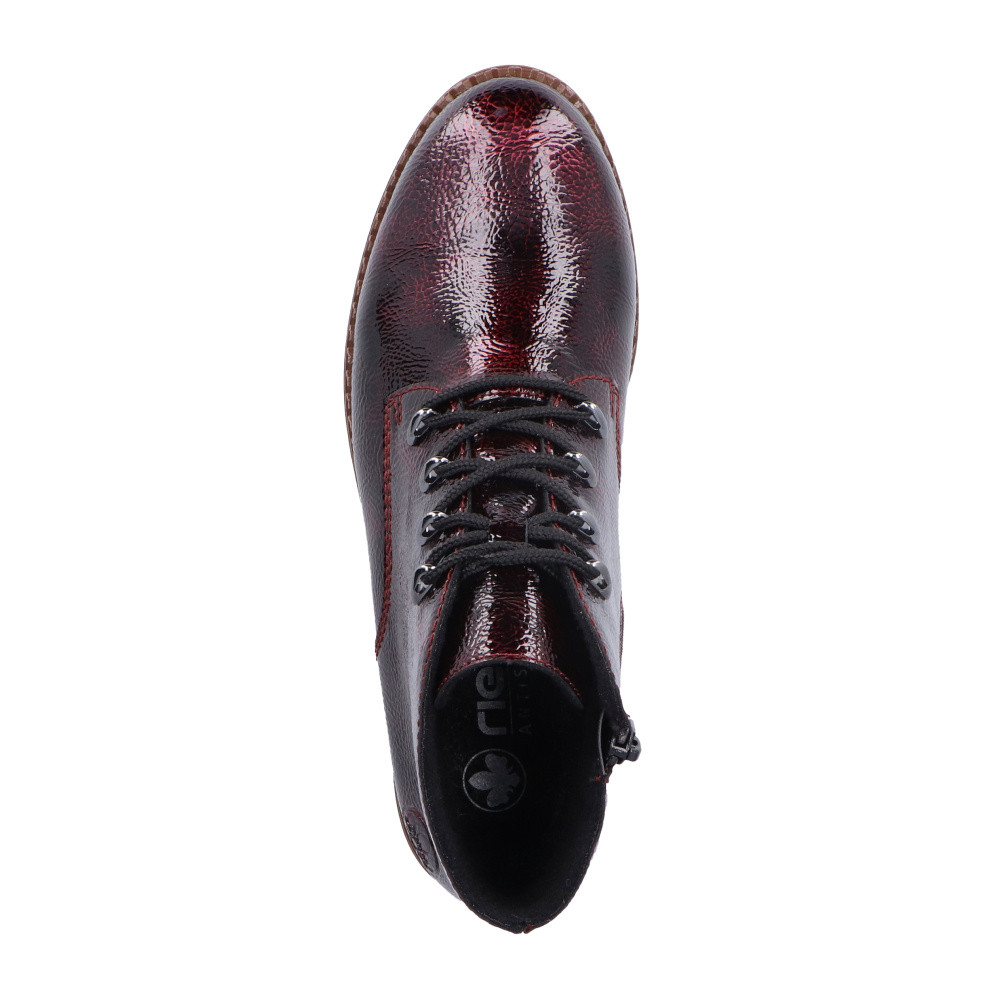 detail Dámska členková obuv RIEKER 44902-35 červená W4