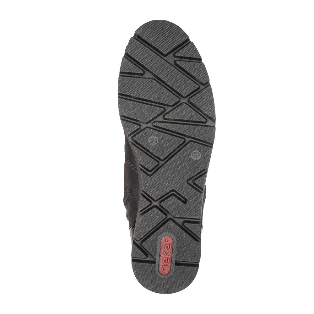 detail Dámská kotníková obuv RIEKER 44950-00 černá W4