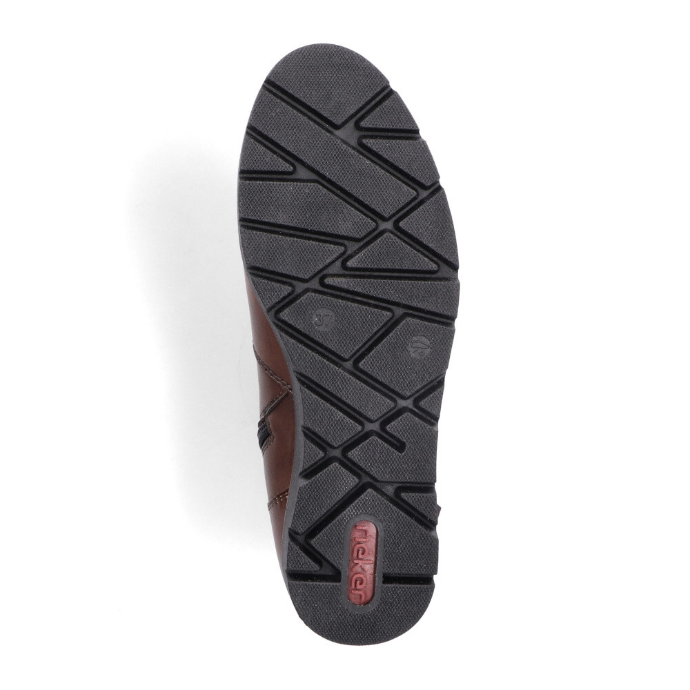 detail Dámská kotníková obuv RIEKER 44950-24 hnědá W4