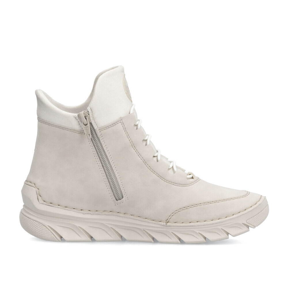 detail Dámska členková obuv RIEKER 55069-62 béžová W4