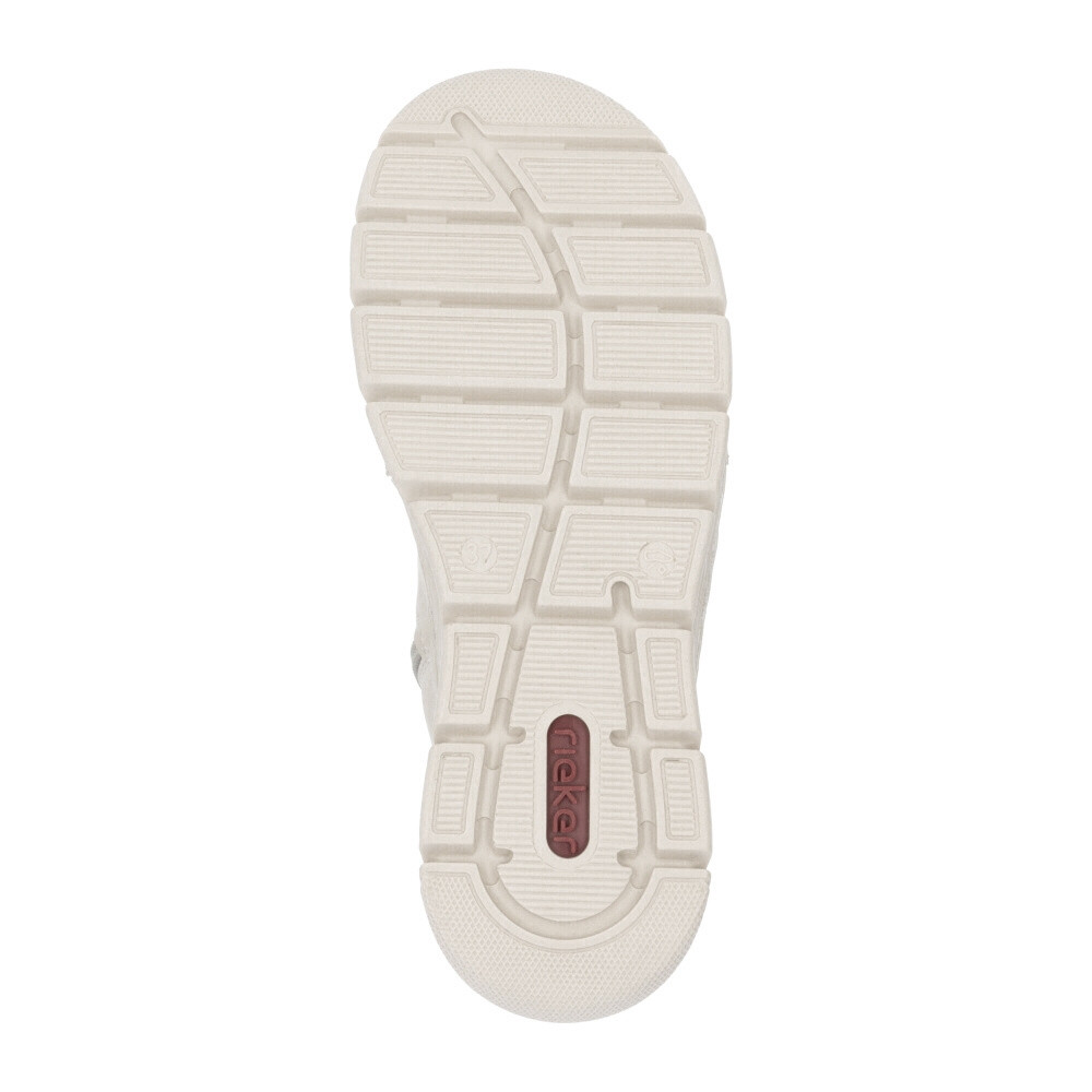 detail Dámska členková obuv RIEKER 55069-62 béžová W4